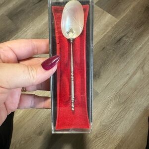 Antique Mother of Pearl Caviar Serving Spoon